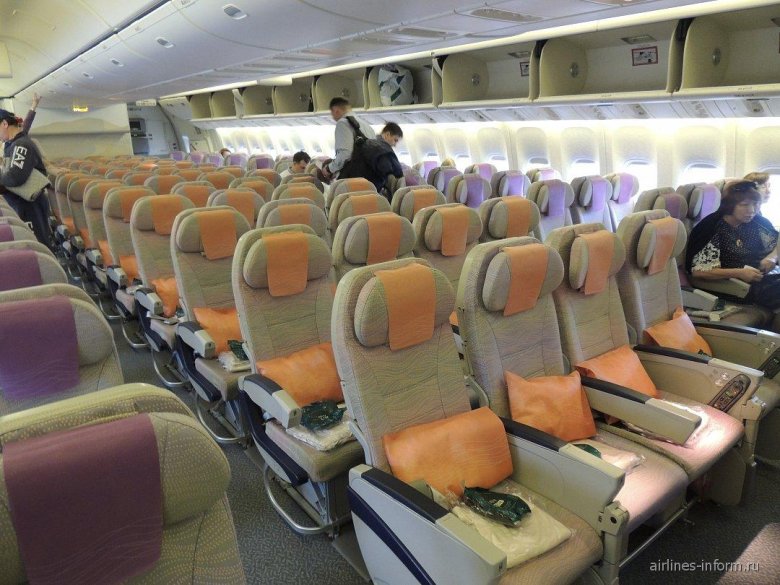 Boeing 777-300er emirates салон