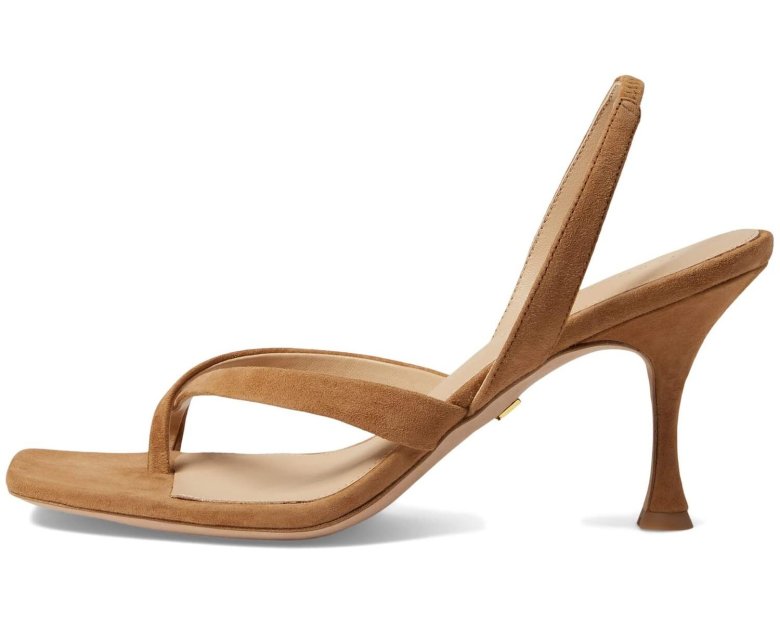 Босоножки замшевые