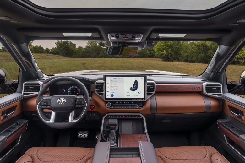 Тойота секвойя 2024 в новом кузове