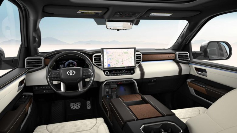Toyota sequoia 2022 interior