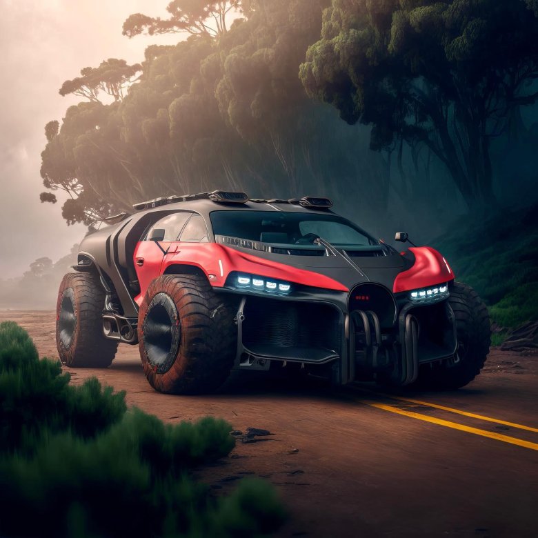 Бугатти внедорожник