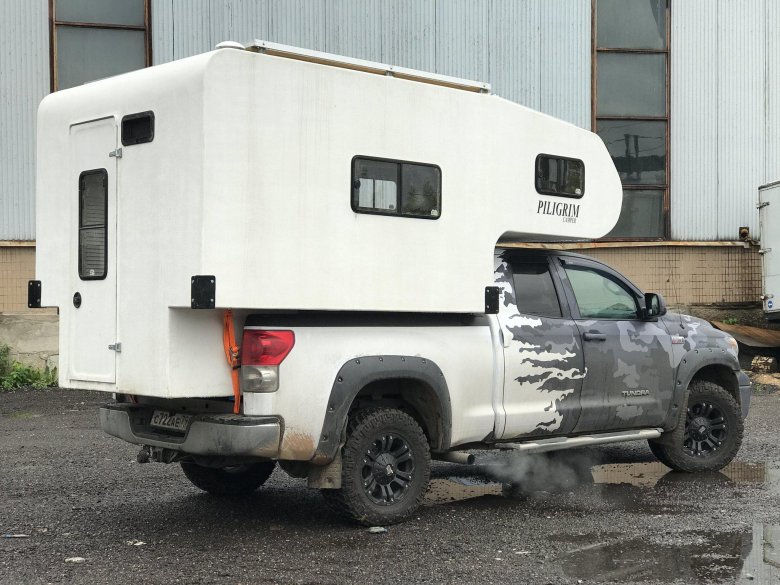 Тойота тундра с жилым модулем