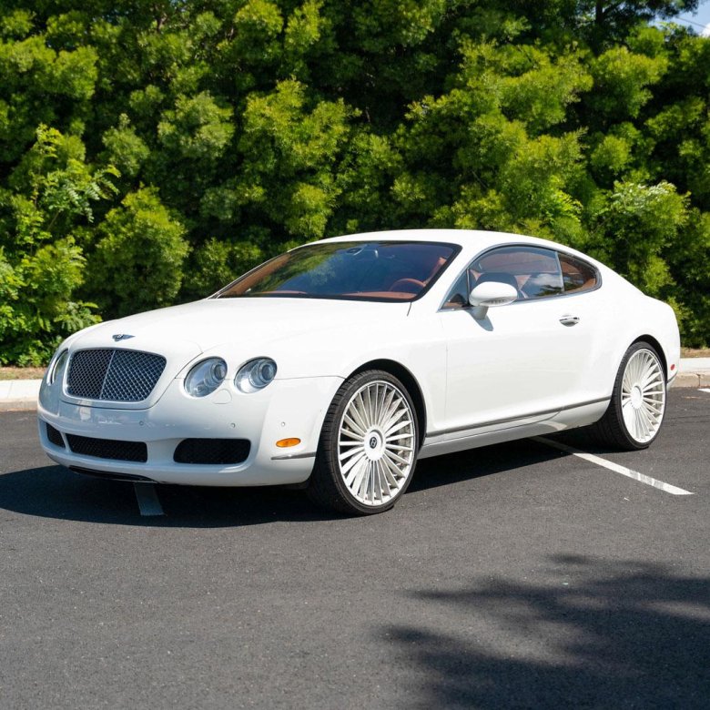 Bentley continental gt 2005 white