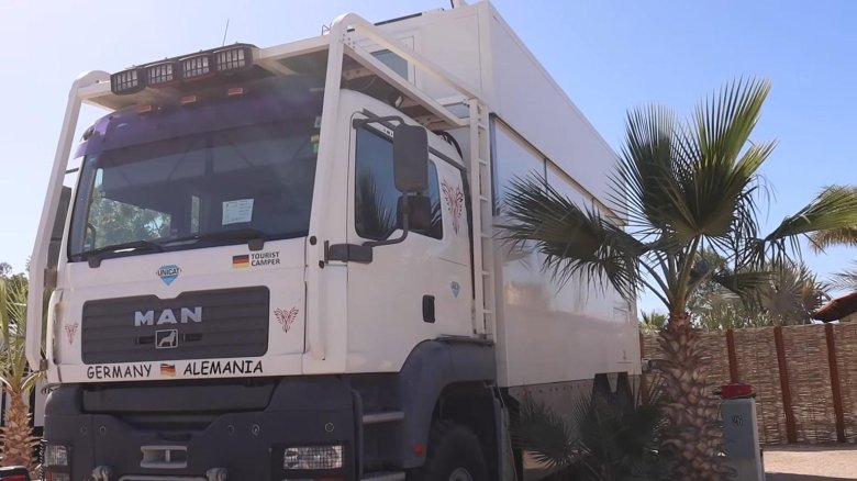 Man tga 4x4 camper