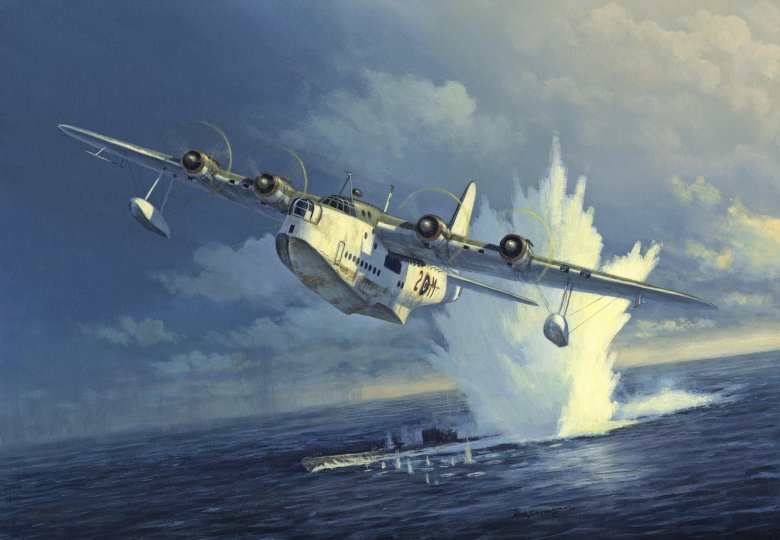 Летающая лодка short sunderland