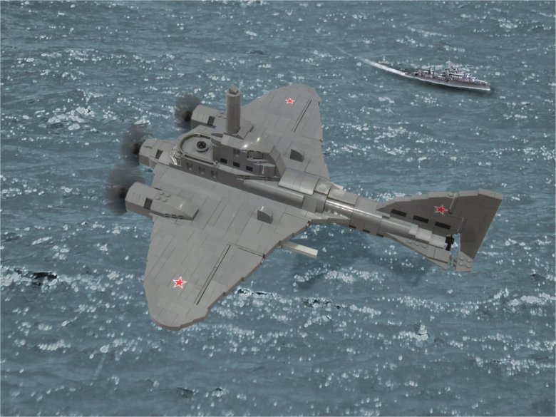 Авианесущий экраноплан а-2000