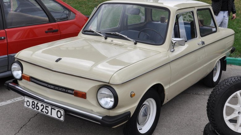 Заз 968м белый