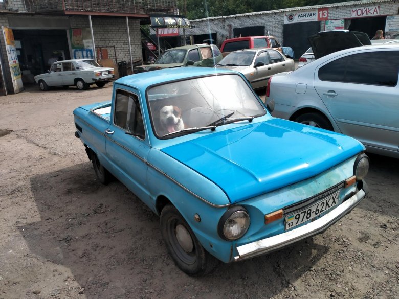 Заз 968 м голубой