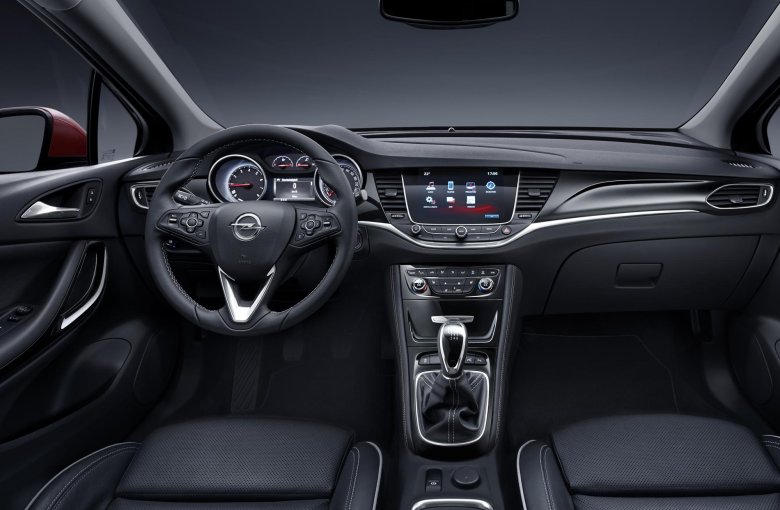 Opel astra 2015 салон