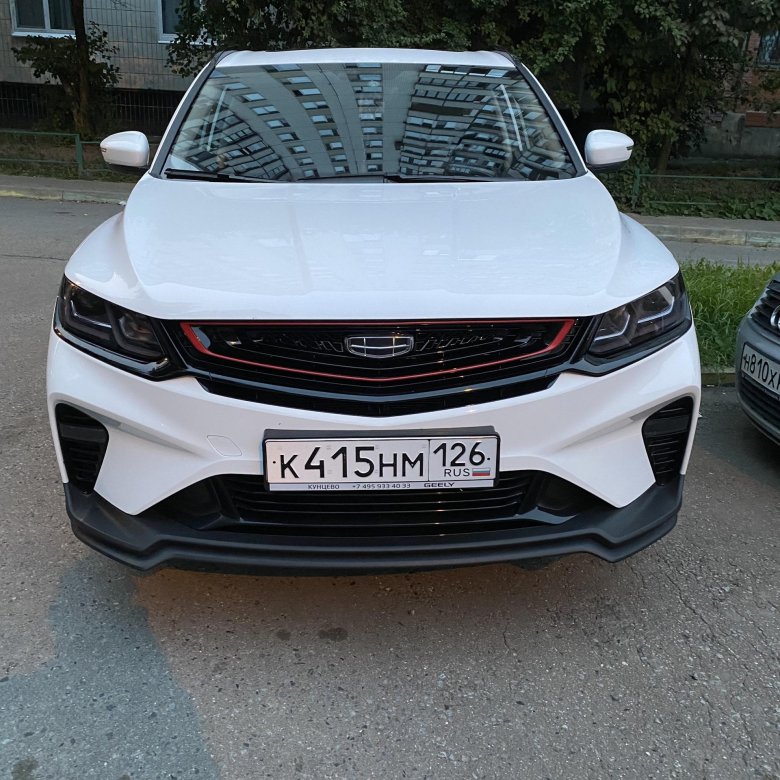 Geely coolray антихром