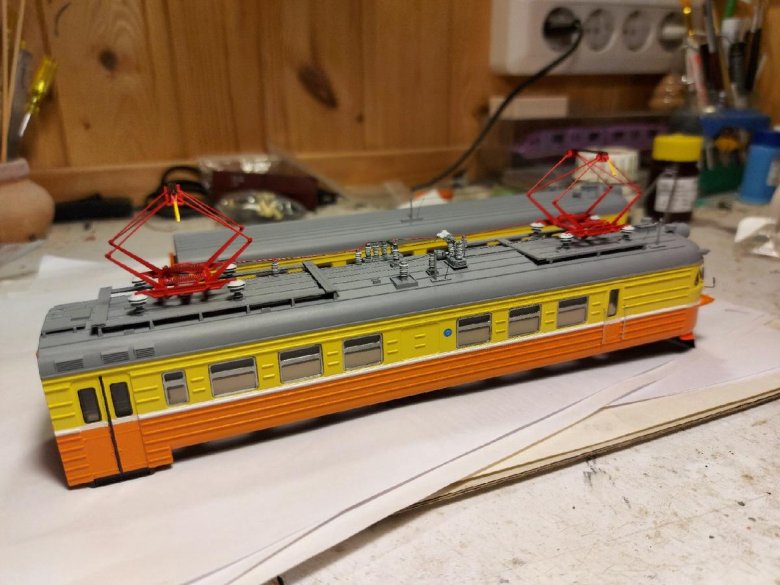 Модель электропоезда эд 4 м