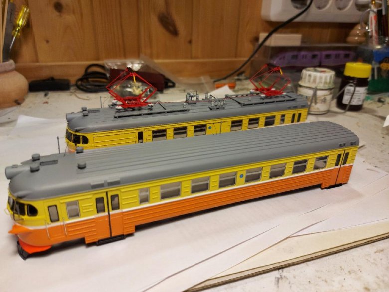 Эр22 электропоезд модель