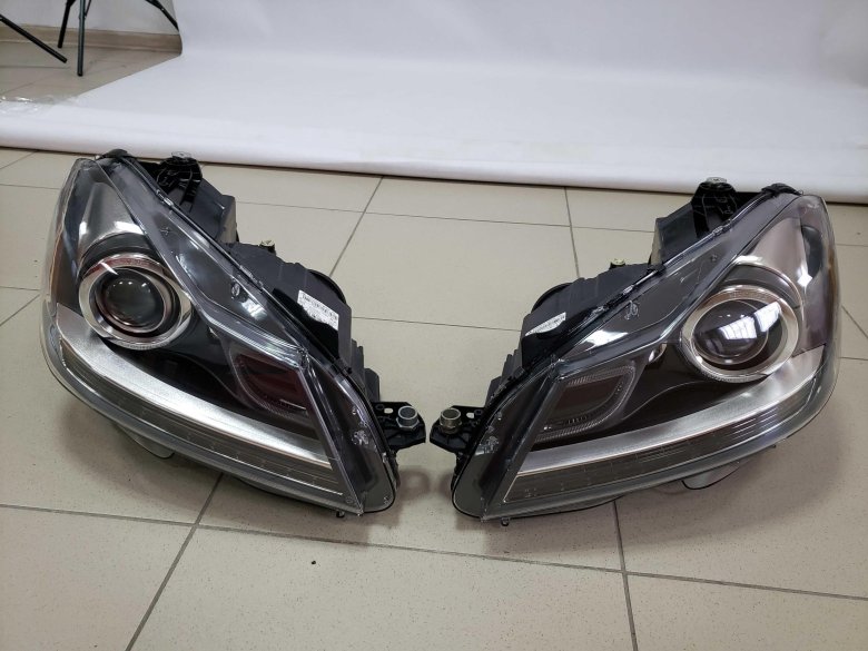 Фара mercedes w204 рестайлинг