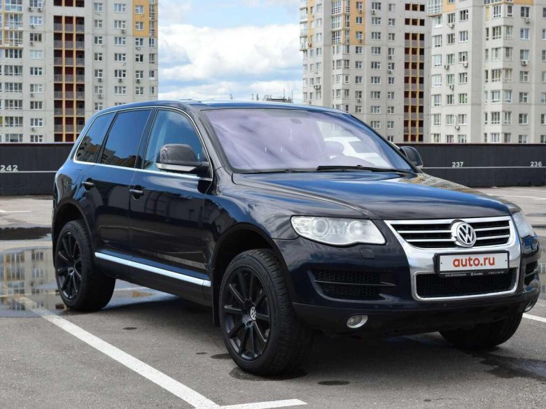Volkswagen touareg 2008 black
