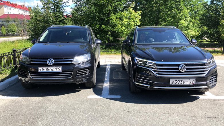 Фольксваген туарег 2 поколения