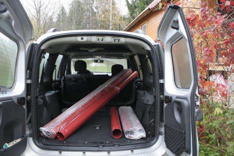 Лада ларгус фургон перевозка длинномеров