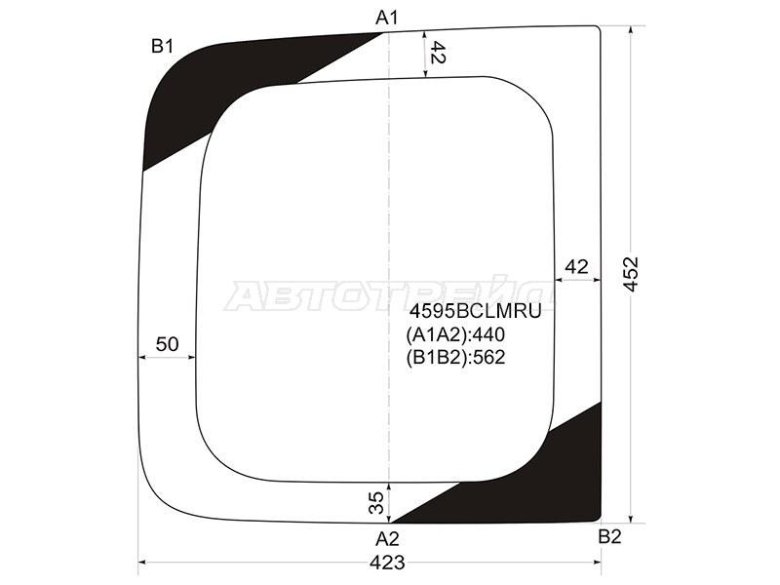 Xyg стекло заднее