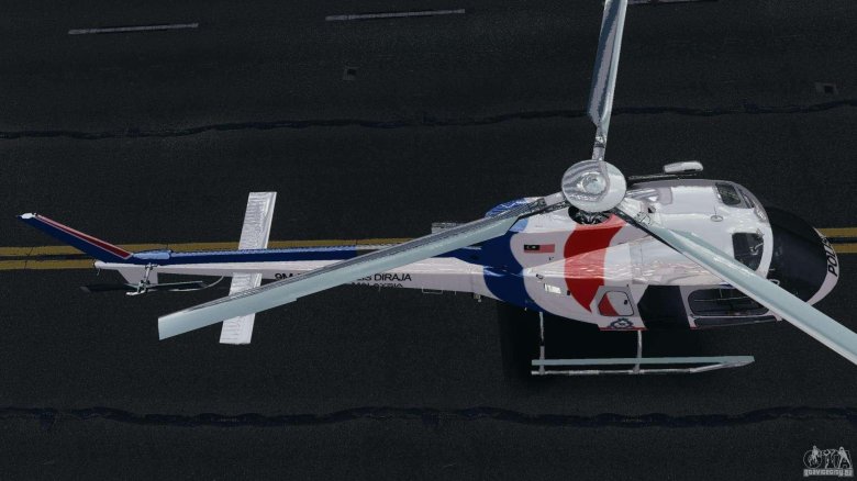 Eurocopter as350 police