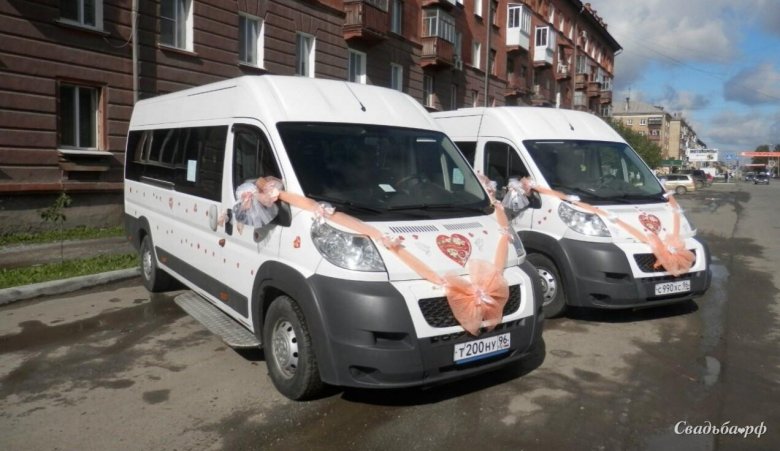 Свадебный микроавтобус пежо боксер