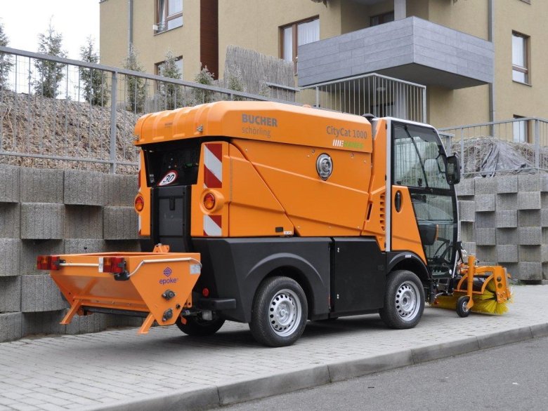 Подметально вакуумная citycat 2020 bucher