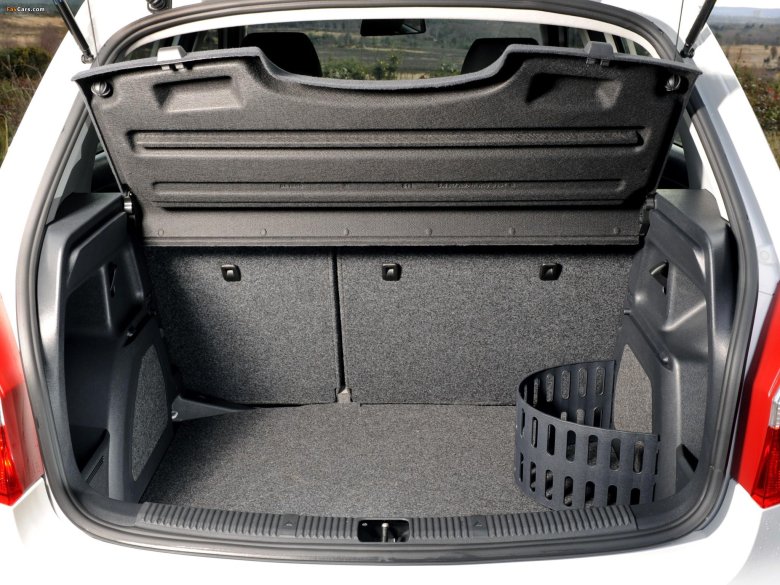 Skoda fabia 2010 багажник