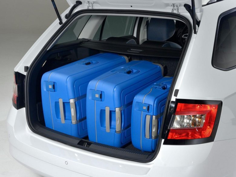 Škoda fabia багажник