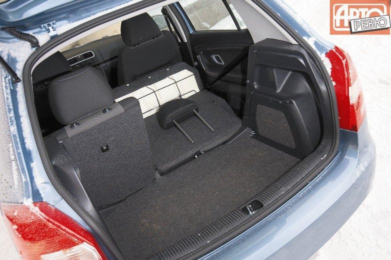 Skoda fabia хэтчбек багажник