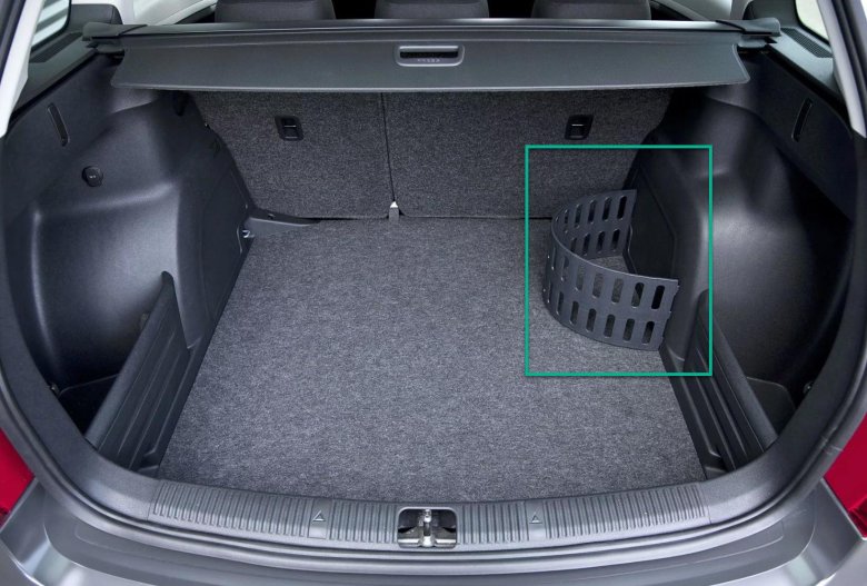 Шкода фабия багажник