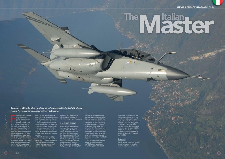 Alenia aermacchi m-346 master