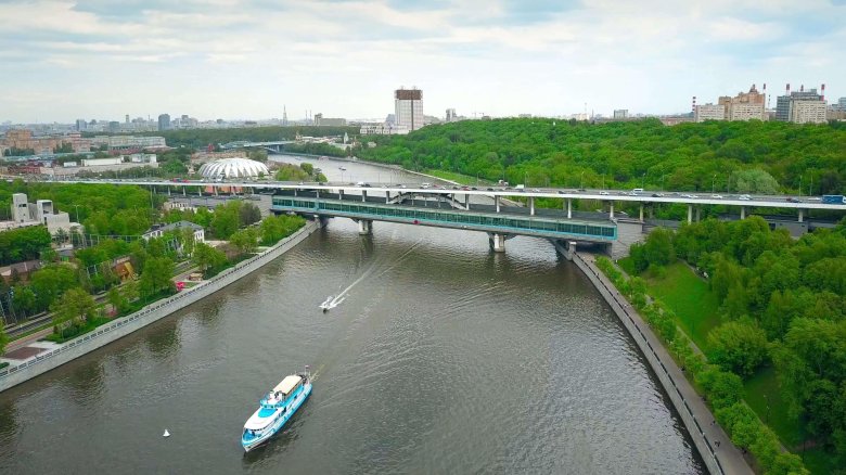 Метромост воробьевы горы