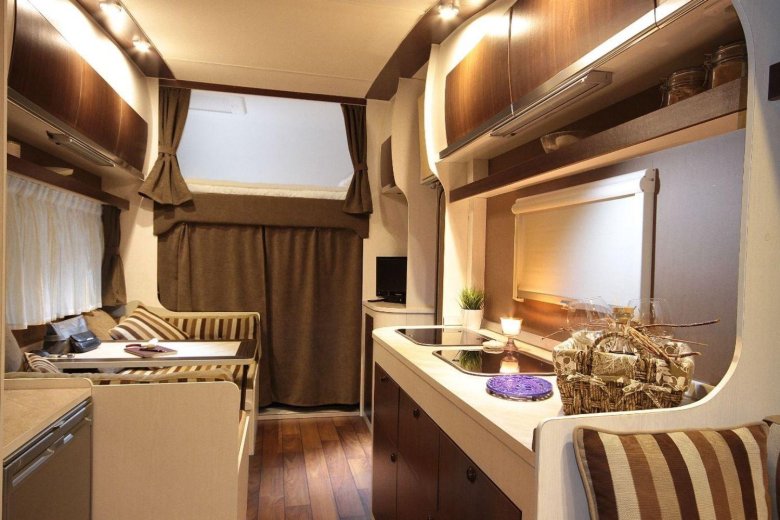 Интерьер дома на колесах