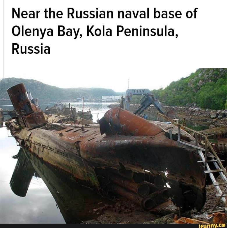 Гаджиево кладбище подводных лодок