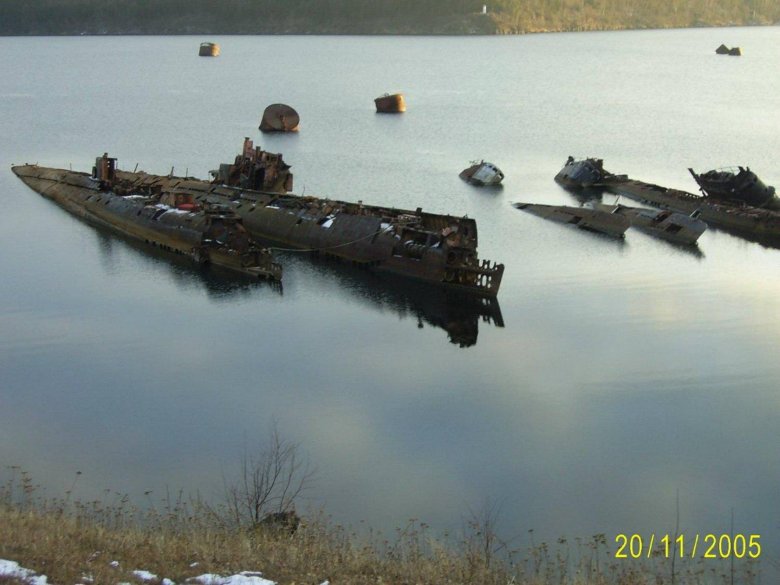 Кладбище подводных лодок