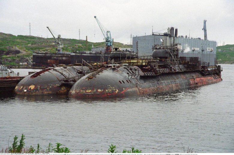 Кладбище атомных подводных лодок мурманск