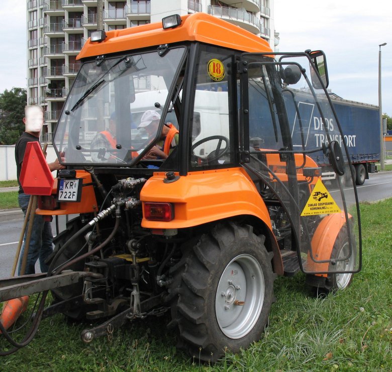 Польский трактор пронар