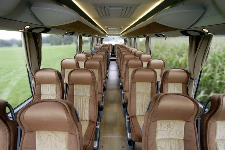 Туристический автобус салон