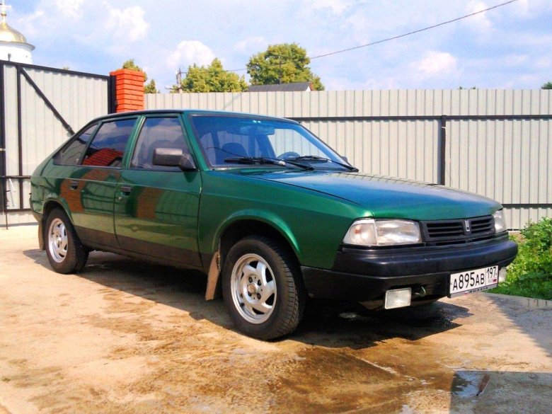 Москвич 2141 святогор зеленый