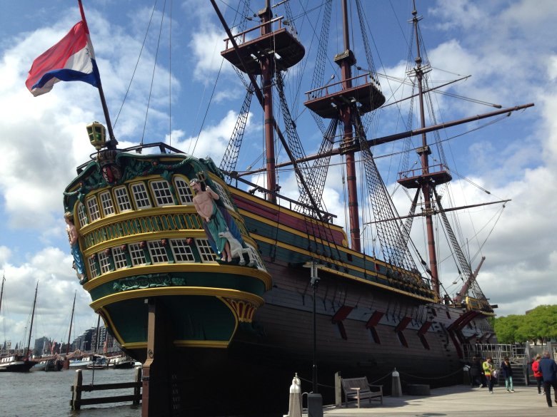 Амстердам корабль музей