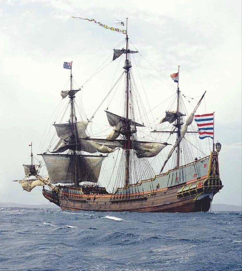 Испанский галеон 17 века