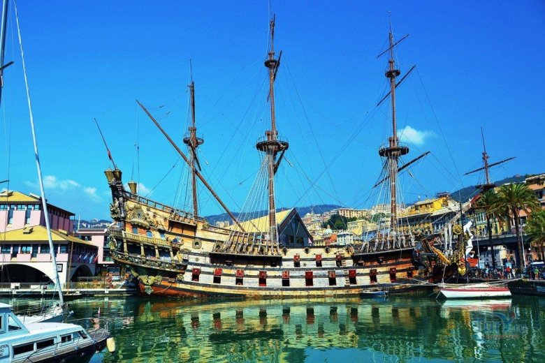 Галеон нептун в генуе