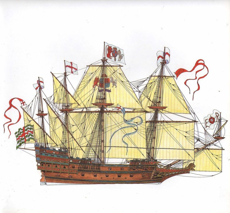Каракка - галеон.