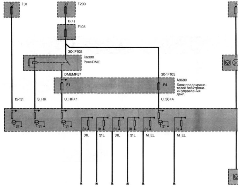 Электрическая схема бмв х5 е53
