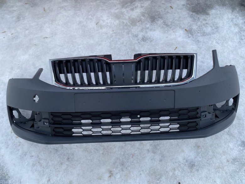 Бампер передний октавия а7