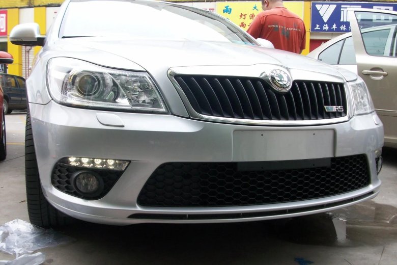 Шкода октавия бампер а5 fl