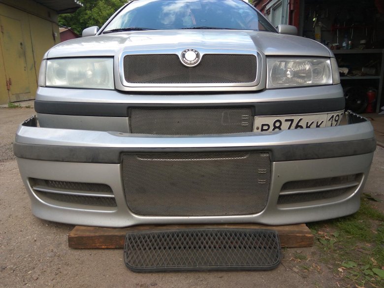 Бампер skoda octavia tour