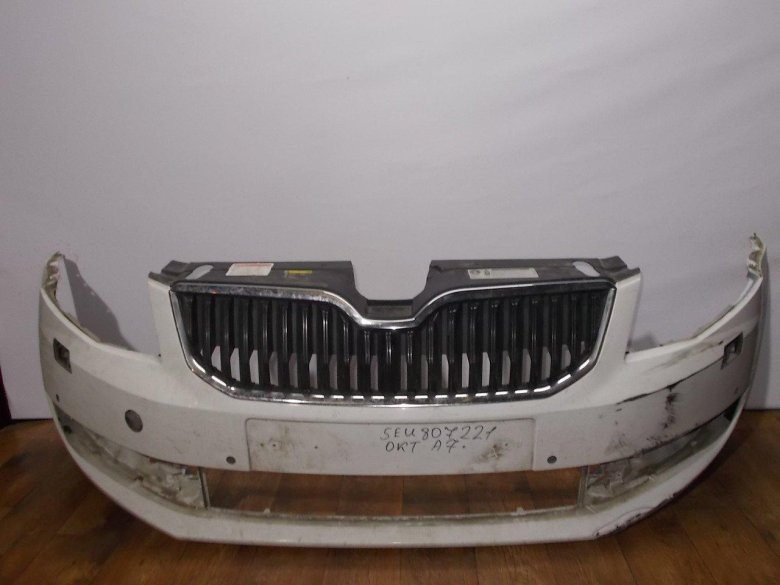 Бампер передний skoda octavia