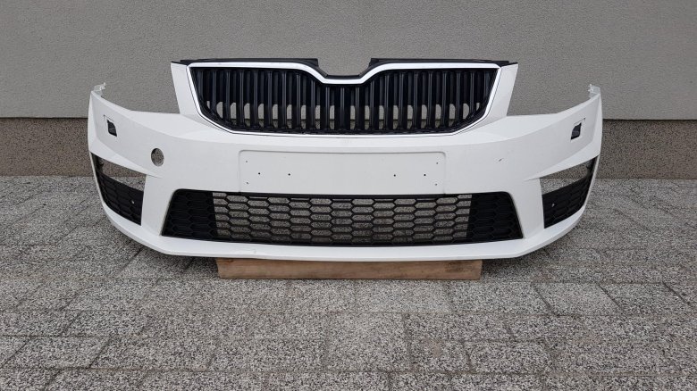 Передний бампер шкода октавия