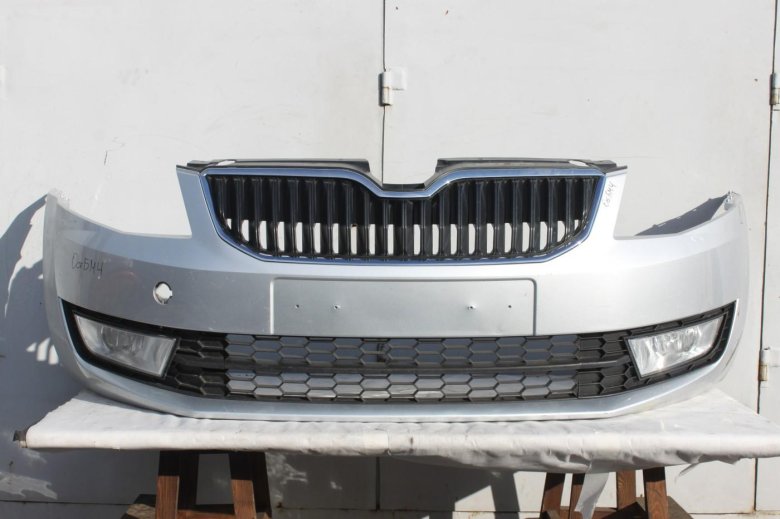 Бампер шкода рапид 2014