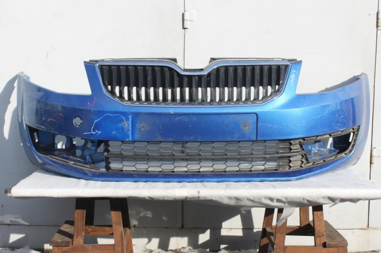 Бампер передний skoda octavia a4