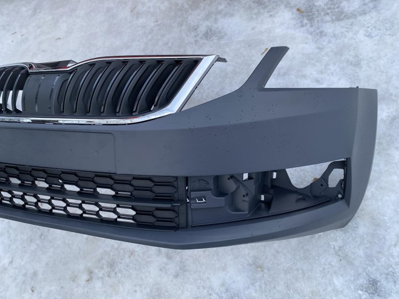 Бампер передний шкода октавия а7